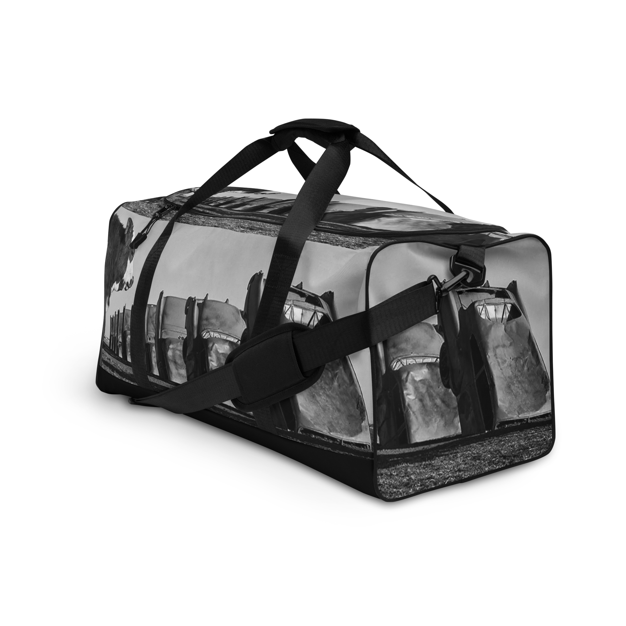all-over-print-duffle-bag-white-left-front-63e689ab621b9.png